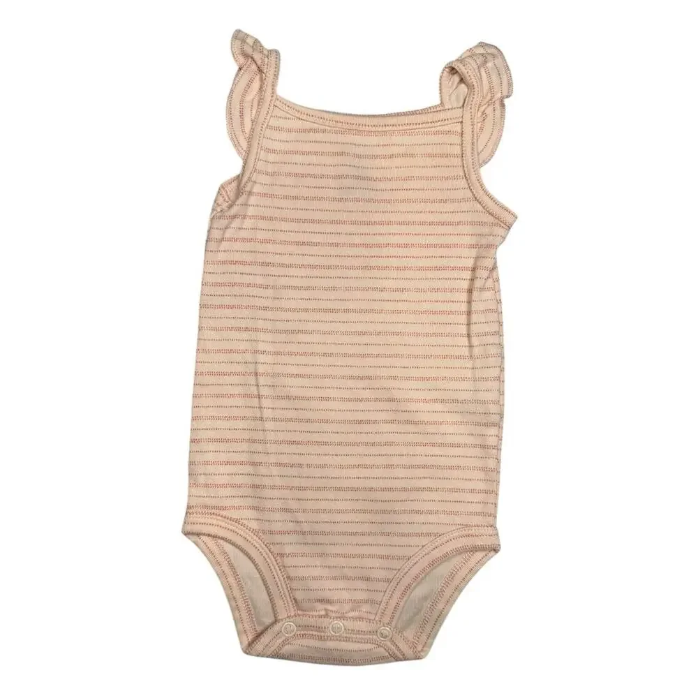 Carters Bodysuit Bundle Baby Girl Sleeveless 6-9 Months